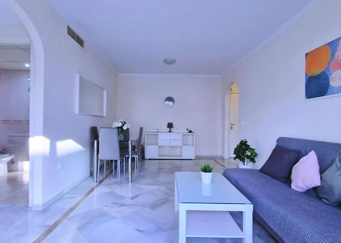 アパート Junto Puerto Banus Playa Piscinas Y Wifi マルベーリャ